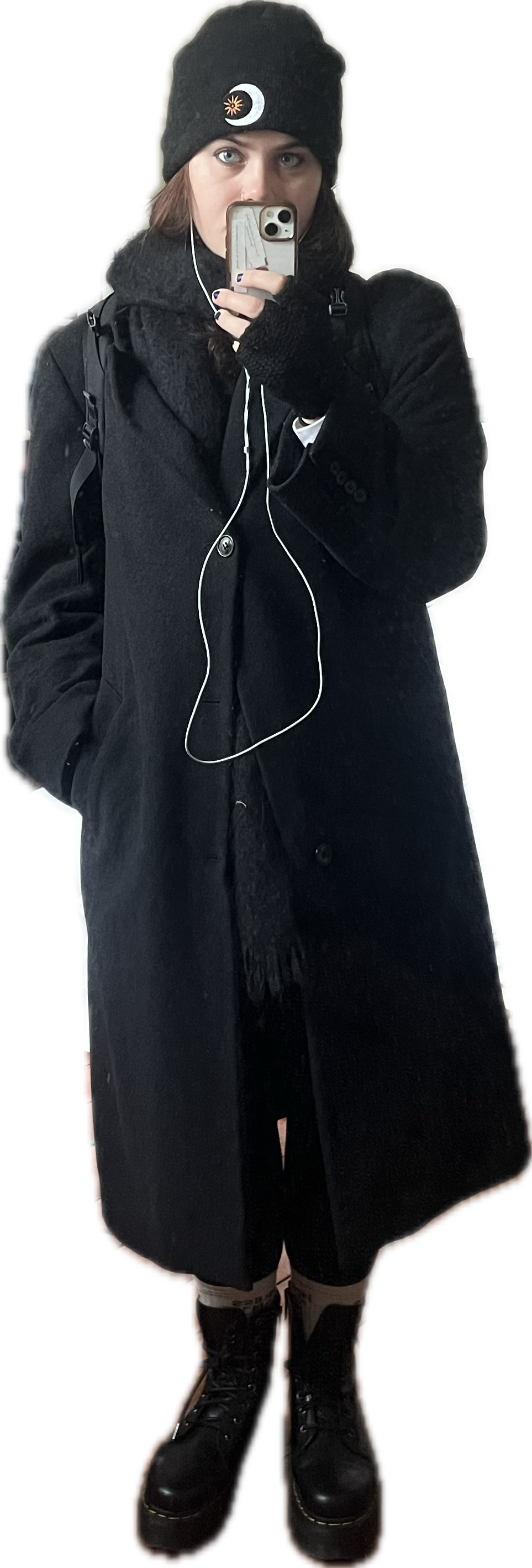 Olivia in winter gear